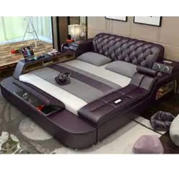 Leather Bed 
